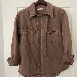 SUPER RARE BRAND NEW W/O TAGS Pacsun Brownie Shacket XS/S